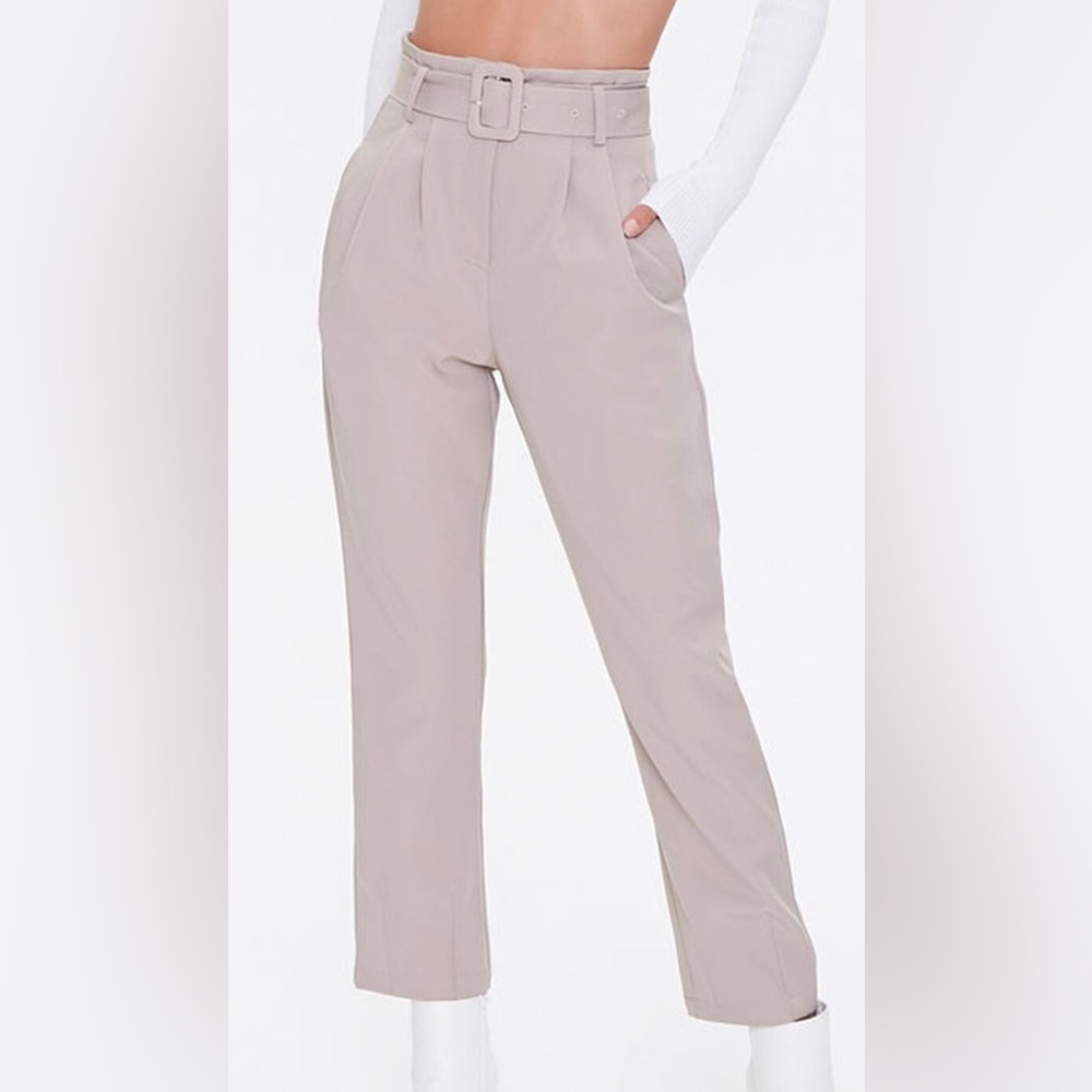 Pleated Ankle Pants